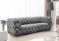 Preview: MODELL "CHESTERFIELD MAJESTIC" 3 SITZER SOFA IN SAMTSTOFF VELVET wie abgebildet !